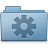 Setting Folder Blue Icon 48x48 png